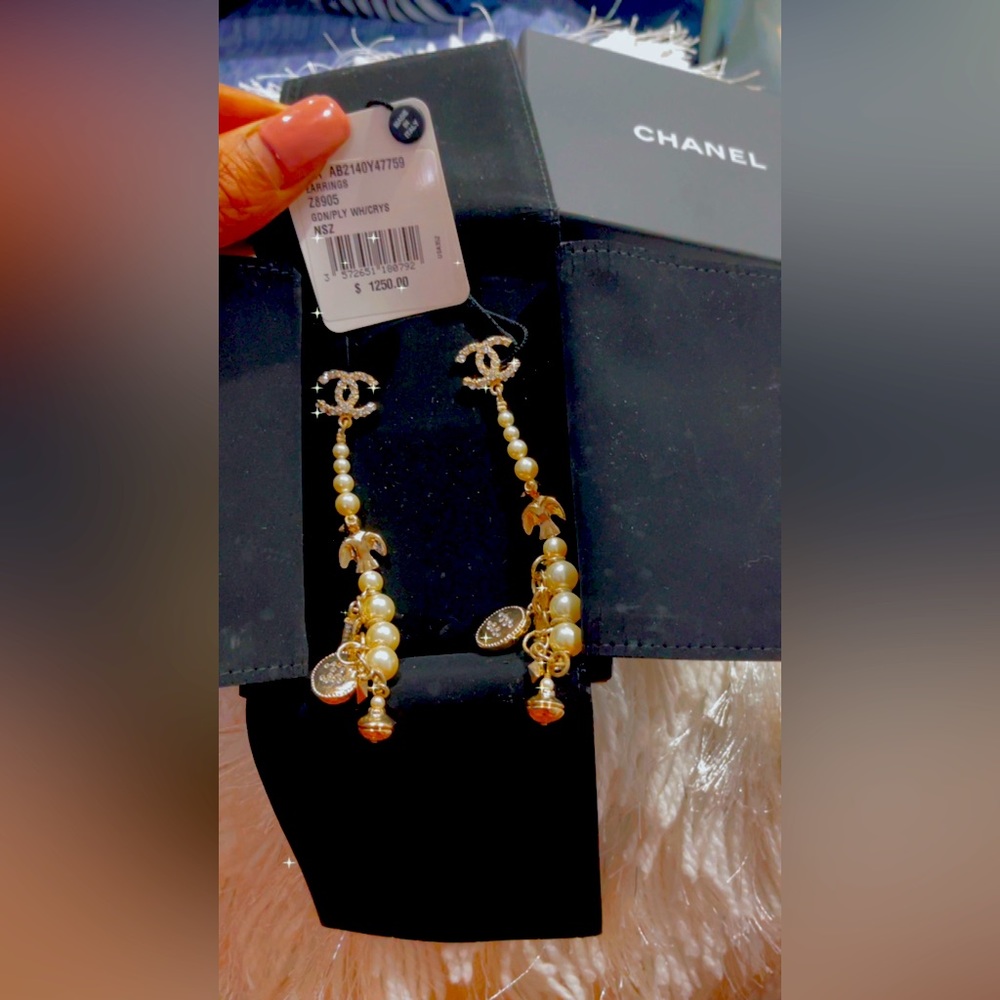 Authentic Chanel earrings